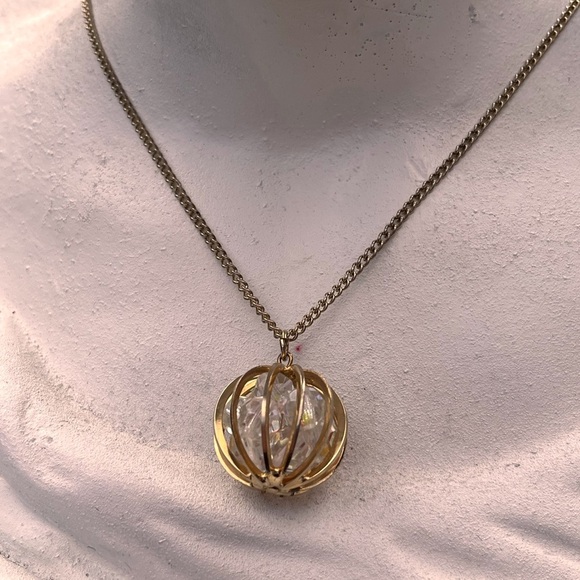 Gold Fill With aurora borealis Charms Necklace - Picture 3 of 5